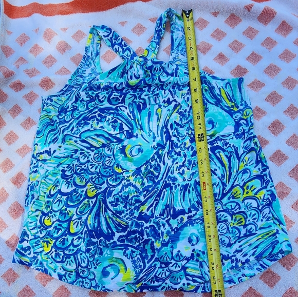 Lilly Pulitzer racerback top - Picture 9 of 9